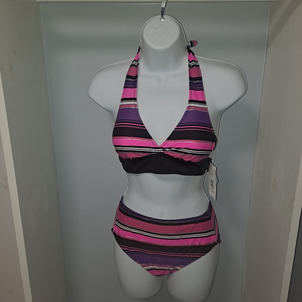 Woman two piece swim wear